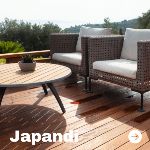 Japandi tuinmeubelen
