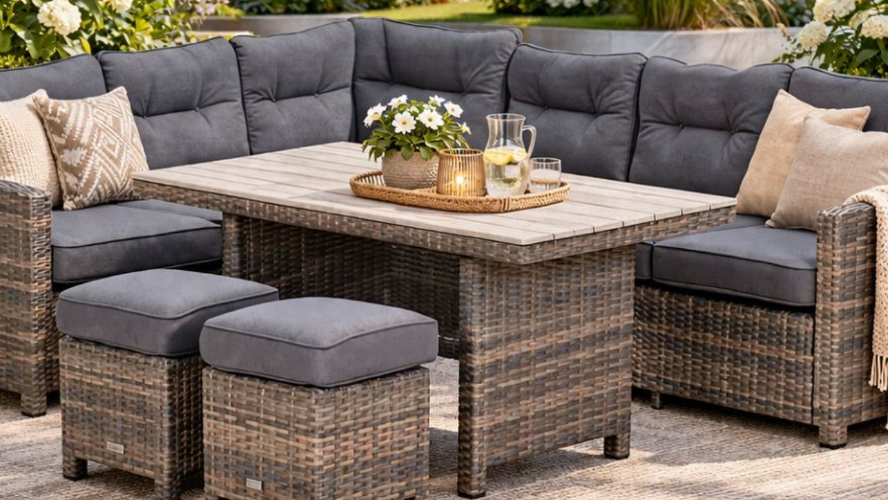Rope loungeset vs. wicker loungeset: wat is het verschil?