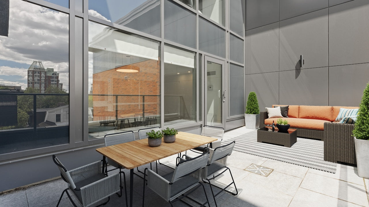 Industriële tuinstijl: urban karakter met carbon black en antraciet