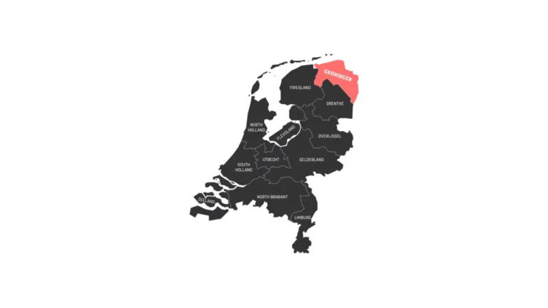 Kaart van Groningen