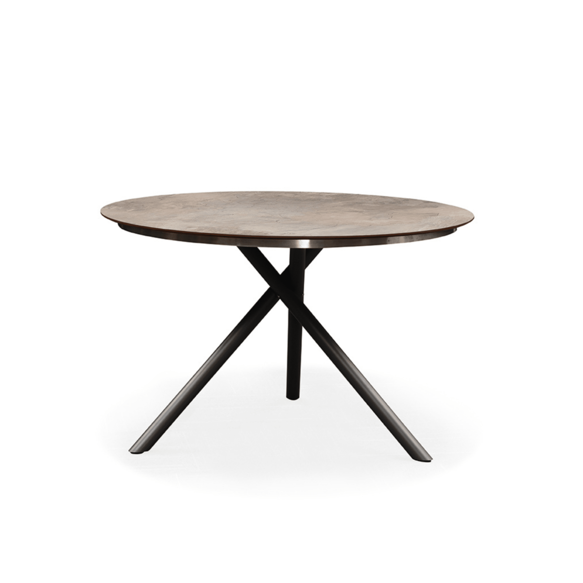 Ronde tafel van Boender Outdoor Cala 5-delige dining tuinset, 120cm