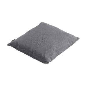 Grijs buitenkussen Madison 45x45 cm in schuine weergave