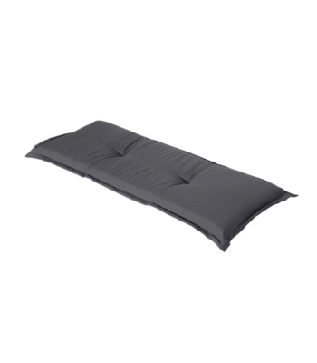 Madison bankkussen 120x48cm Panama grey los kussen donkergrijs