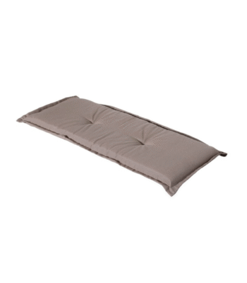 Madison bankkussen 120x48cm Panama taupe los kussen taupe