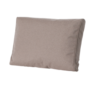 Madison lounge rugkussen 40x73 cm in taupe kleur