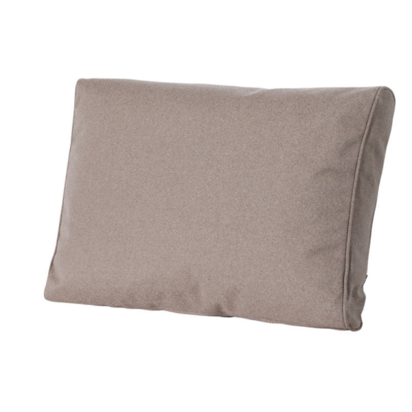 Madison lounge rugkussen 40x73 cm in taupe kleur