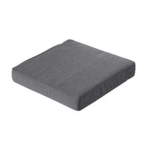 Loungekussens Madison grijs in rotan loungestoel combinatie