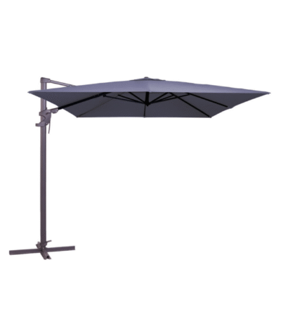 Madison Monaco Flex III zweefparasol 300x300 cm in safier blue