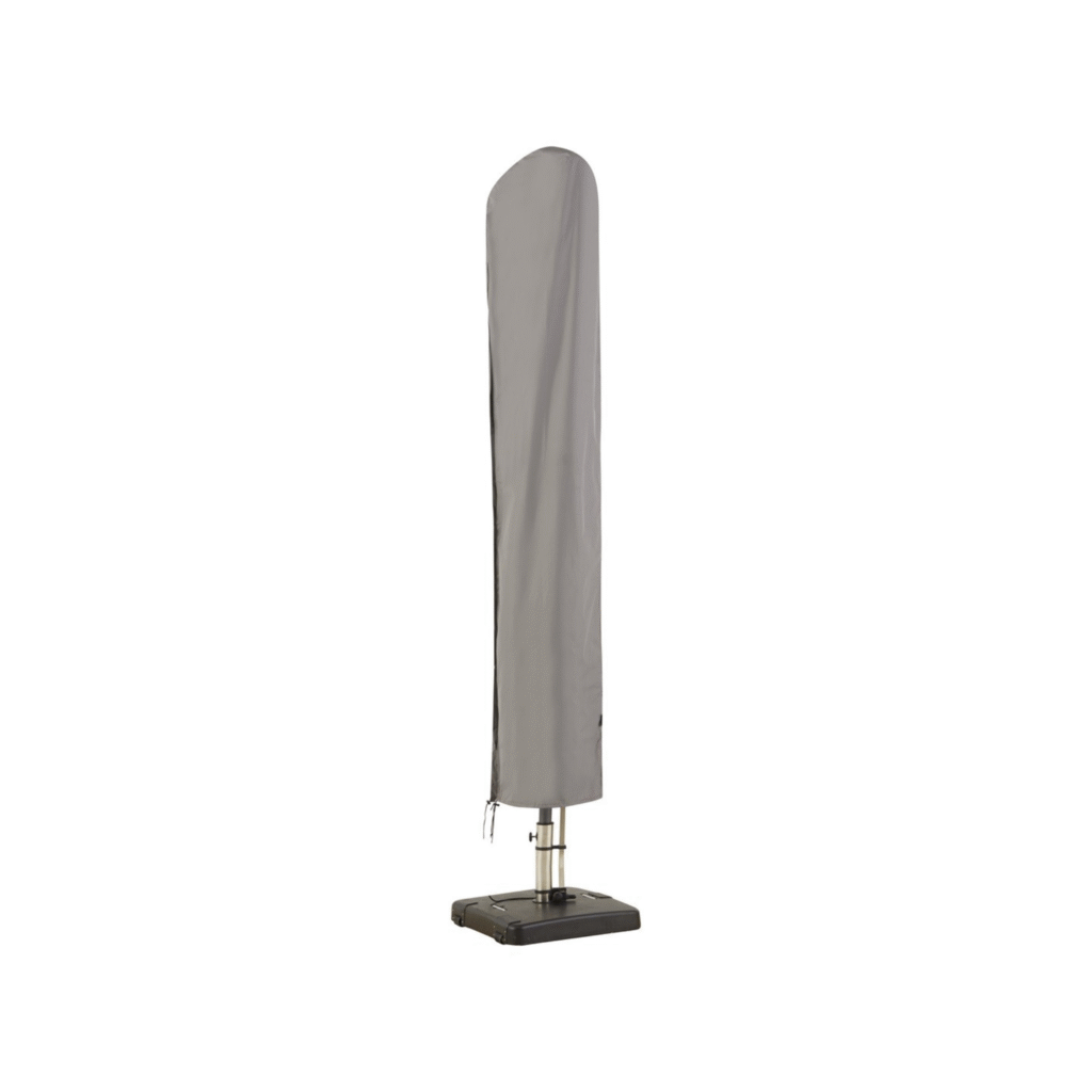 Grijze parasolhoes van Madison voor staande parasols 250x55/60cm