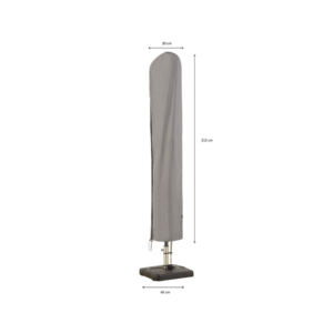 Madison parasolhoes met afmetingen 215x40x30 cm voor staande modellen