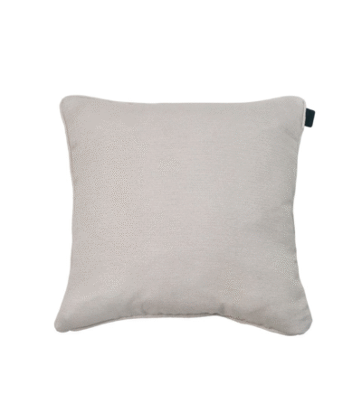 Taupe Madison sierkussen 50x50 cm voor buitengebruik