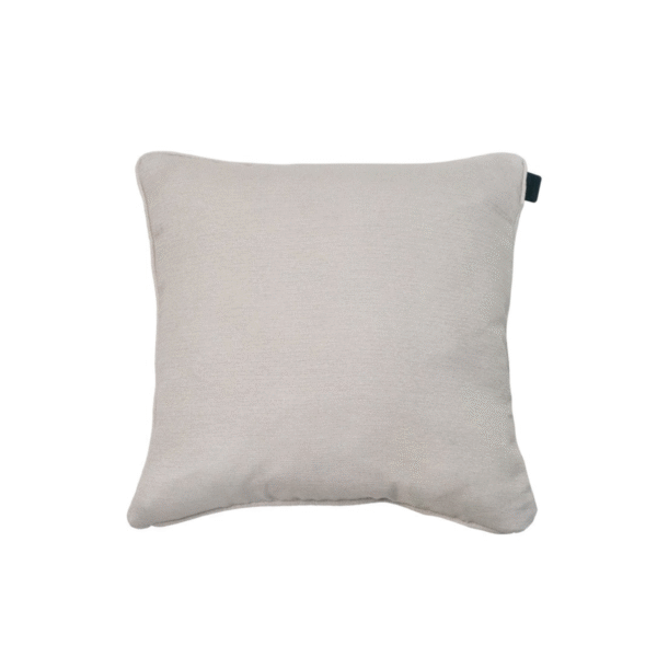 Taupe Madison sierkussen 50x50 cm voor buitengebruik
