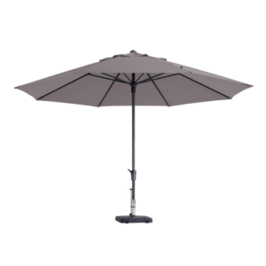 Madison Timor Luxe ronde staande parasol 400cm in taupe kleur