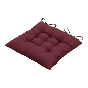 Madison Toscane zitkussen 46x46 cm Panama bordeaux schuine hoek