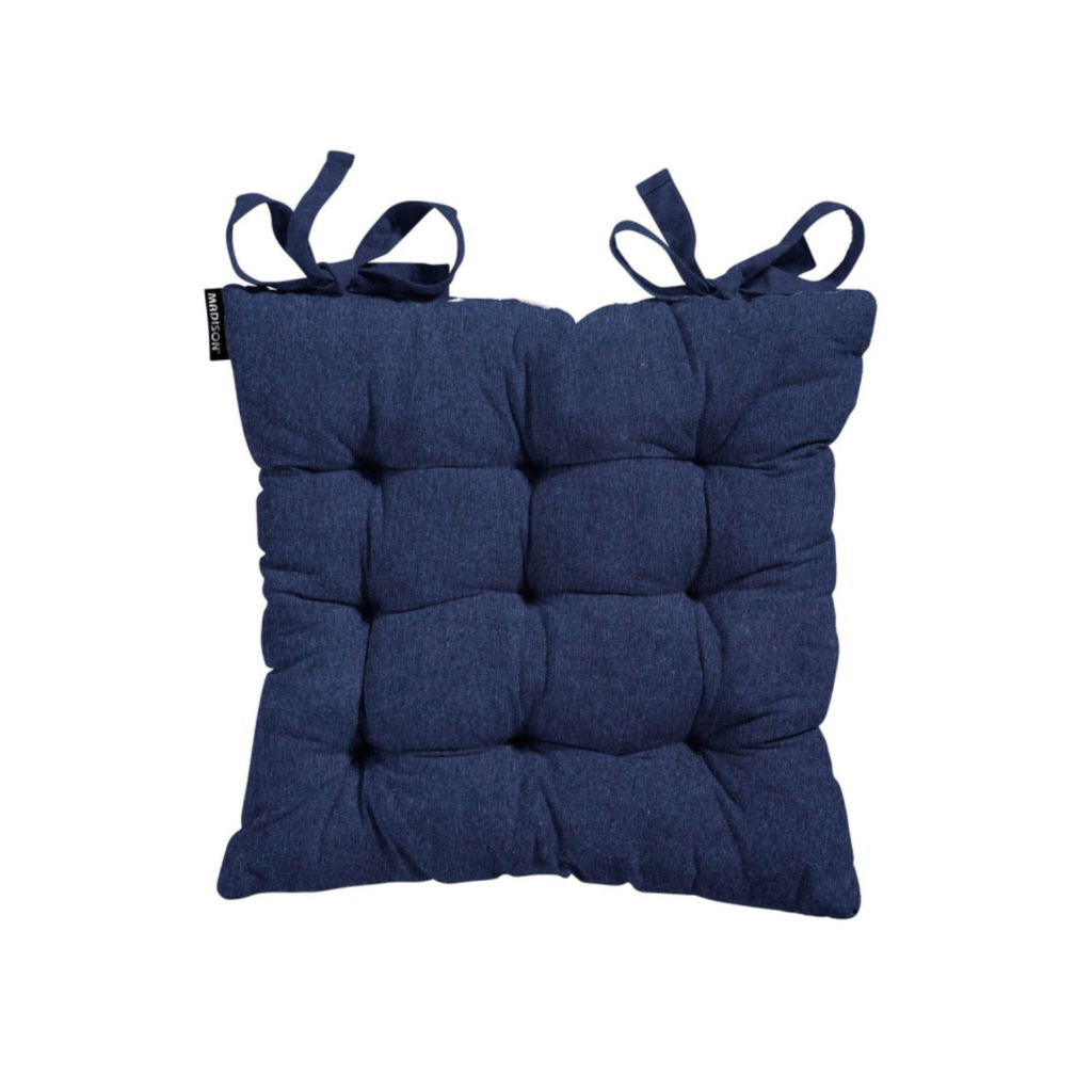 Madison Toscane zitkussen 46x46 cm Panama indigo bovenaanzicht