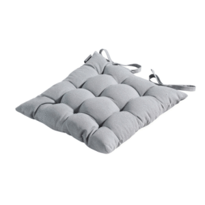 Madison Toscane zitkussen 46x46 cm Panama lichtgrijs schuine hoek