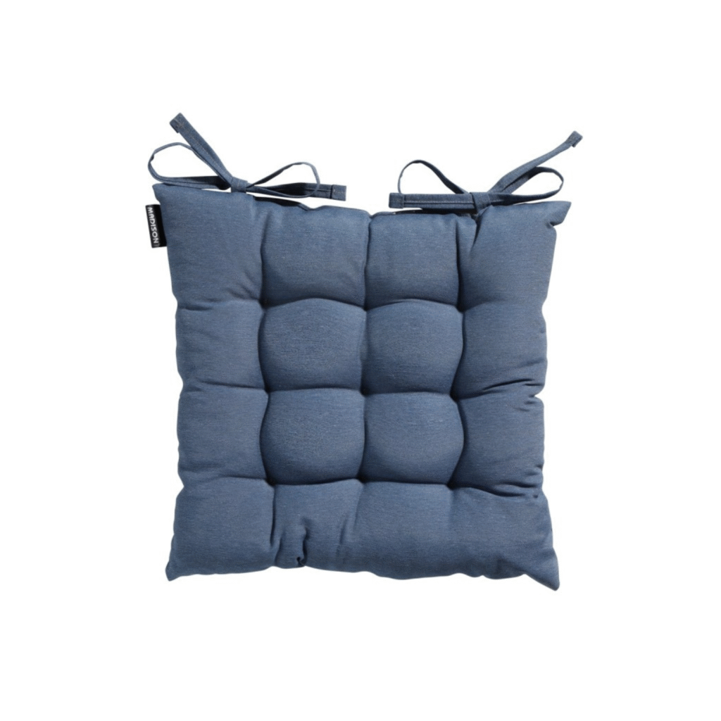 Madison Toscane zitkussen 46x46 cm Panama safier blue bovenaanzicht