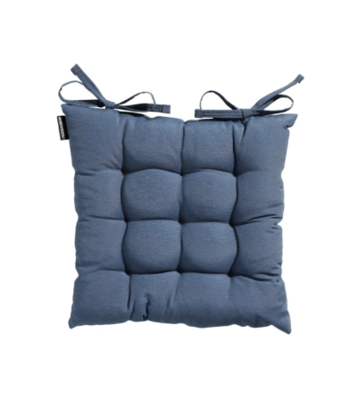 Madison Toscane zitkussen 46x46 cm Panama safier blue bovenaanzicht