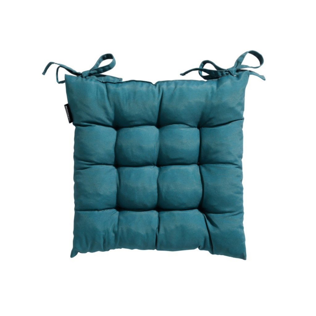 Madison Toscane zitkussen 46x46 cm Panama sea blue bovenaanzicht