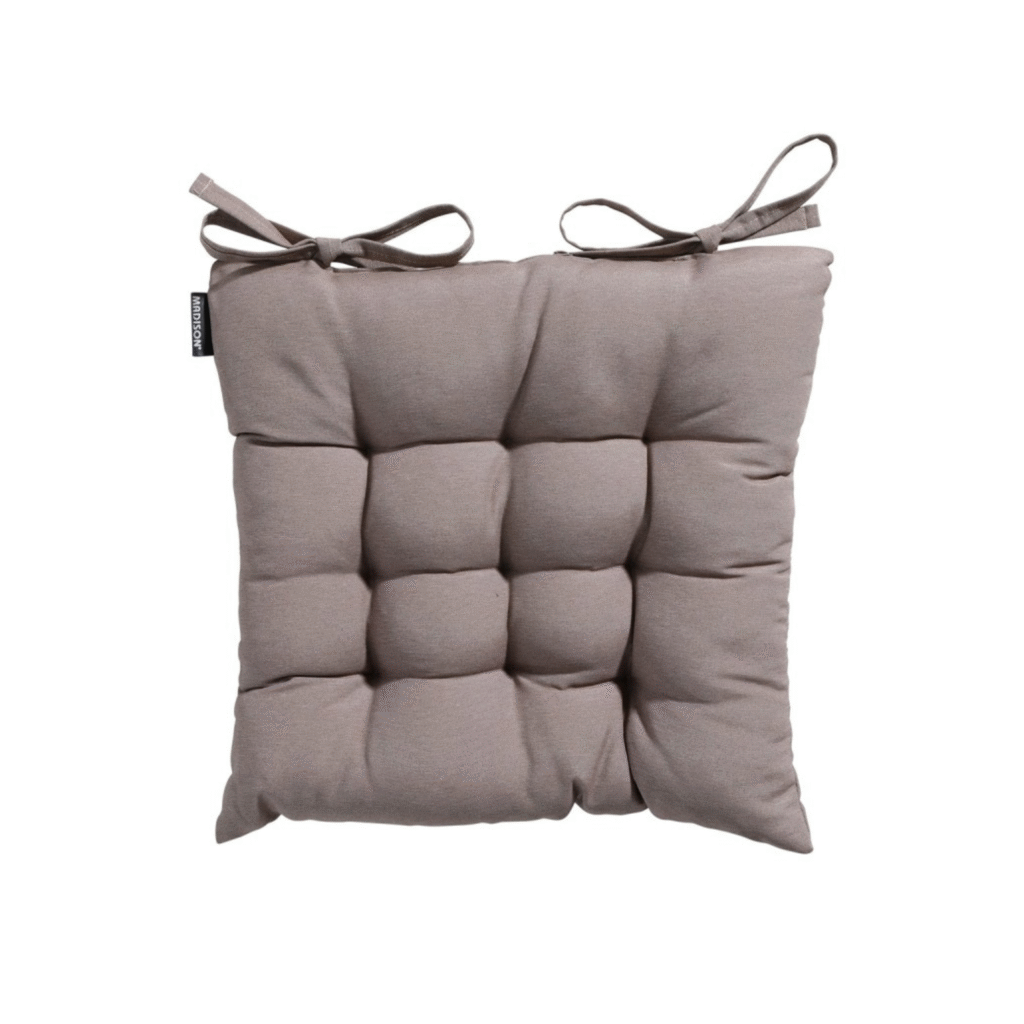 Madison Toscane zitkussen 46x46 cm Panama taupe bovenaanzicht