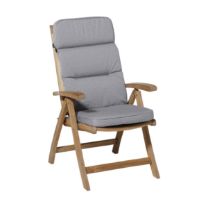 Tuinstoel met Madison Excellent tuinkussen outdoor Manchester lichtgrijs