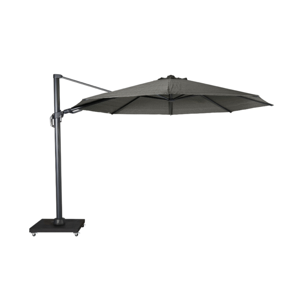 nesling coolfit zweefparasol plus ø350cm antraciet vrijstaand met voet