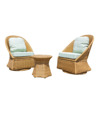 Boender Outdoor Dublin bistroset met twee stoelen en ronde tafel