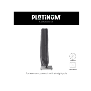 platinum aerocover hoes 250x55x60 voor zweefparasol rechte mast