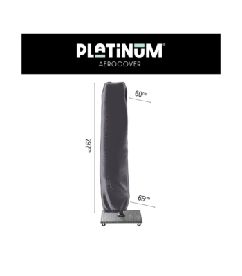 platinum aerocover hoes 292x60x65 voor zweefparasol