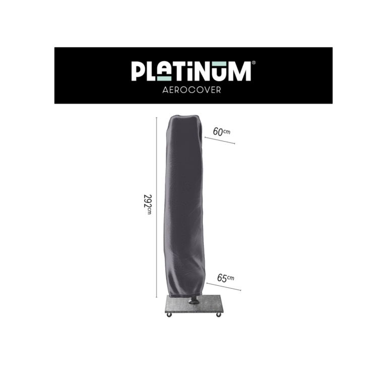 platinum aerocover hoes 292x60x65 voor zweefparasol