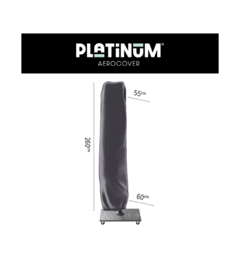 platinum aerocover hoes 260x55x60 voor zweefparasol