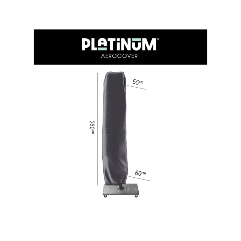 platinum aerocover hoes 260x55x60 voor zweefparasol