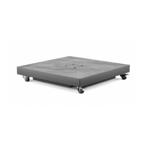 platinum ceramica anthracite 90kg parasolvoet met granietlook bovenblad