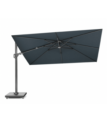 platinum challenger t2 zweefparasol 260x350 faded black open schuin