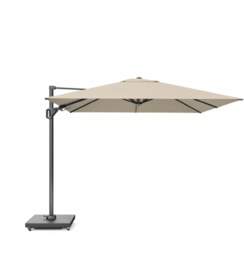 platinum challenger t2 zweefparasol 350x260 champagne open vooraanzicht