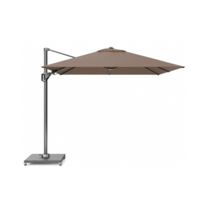 platinum voyager t2 zweefparasol 270x270 havana volledig geopend