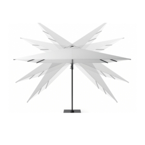 platinum voyager t2 zweefparasol draaibaar rondom demonstratie