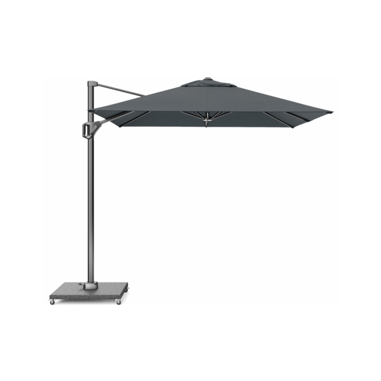 zweefparasol platinum voyager t1 250x250 antraciet recht