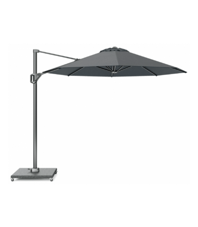 zweefparasol platinum voyager t1 rond ø300 antraciet recht