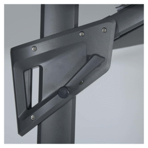 Close-up van draaimechanisme Hawaii King zweefparasol