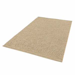 Oxford buitenkleed jade gravel in vogelvlucht perspectief, formaat 120x170 cm