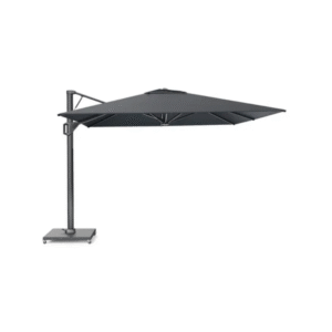 Zweefparasol Platinum Beaufort premium 320x320 cm in faded black kleur